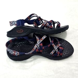 Women's Chaco ZX2 Sandals Walking Hiking Shoes Strappy Loop Toe Size 8 Active
